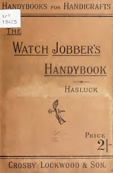Watch Jobbers Handybook